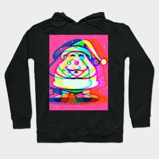 Psychedelic Trippy Xmas Happy Dwarf Santa Hoodie